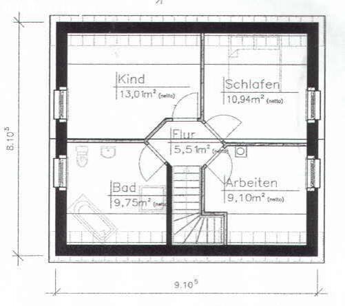 Einfamilienhaus Typ Zossen DG