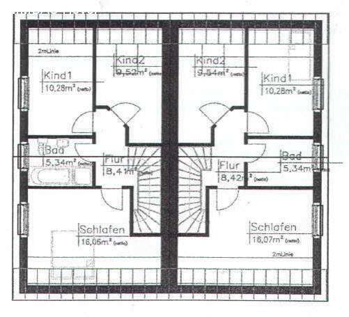 Doppelhaushälfte 101 qm Grundriss DG